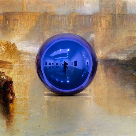 jeff koons gazing ball gaugain